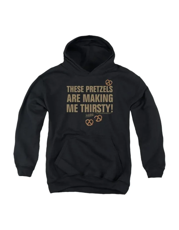 Seinfeld Pretzels Thirsty Youth Hoodie