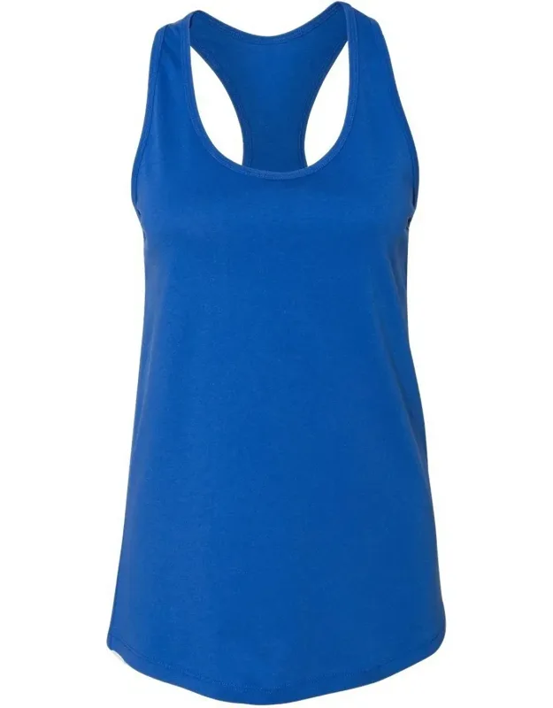 Jersey Racerback Tank, 100% Airlume Combed And Ringspun Cotton, Relaxed Fit