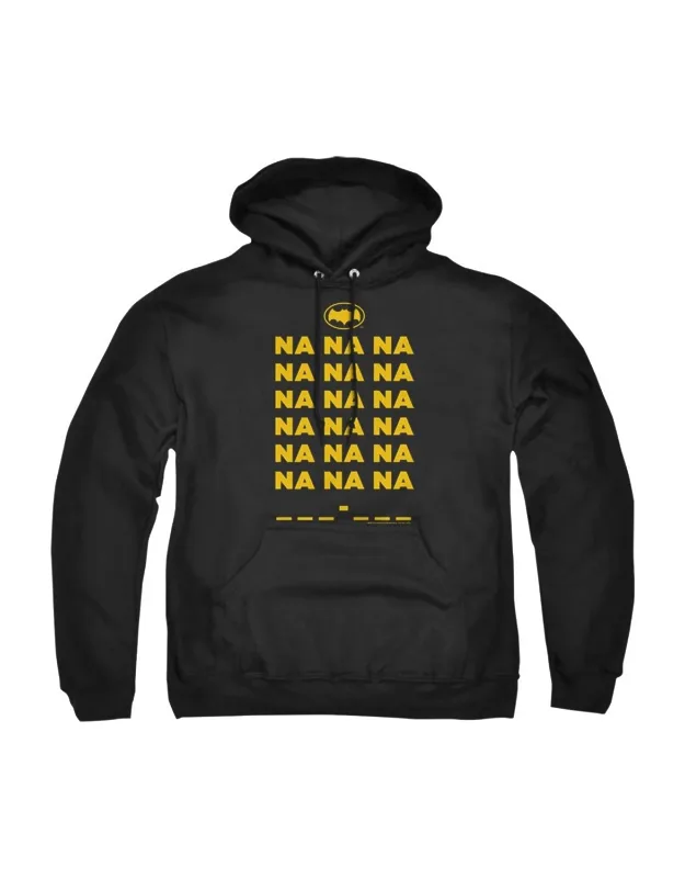Batman Classic Tv Na Na Na Pull Over Hoodie / Hooded Sweatshirt - Stylish & Great For Everyday Wear