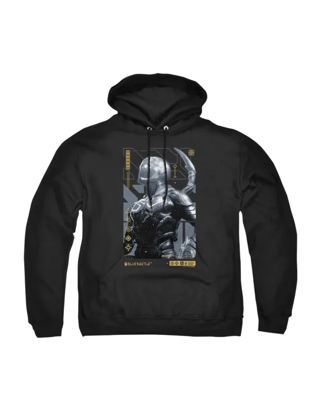 Blue Beetle (2023) Beetle Heads Up Hoodie / Hooded Sweatshirt Stylish Easy