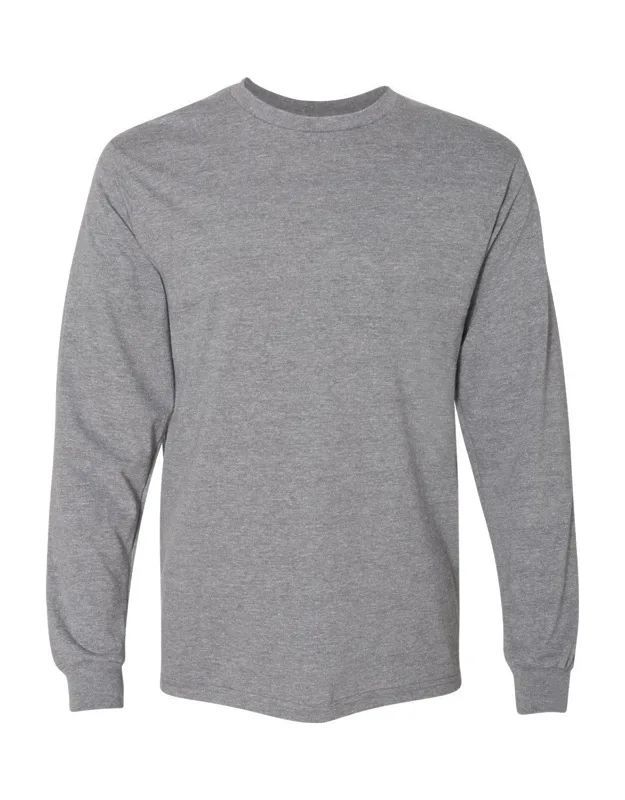 Hammer Long Sleeve T-shirt - Heavyweight Soft Fabric, Modern Classic Fit