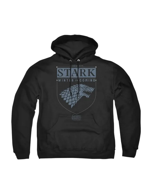 Game Of Thrones House Stark Sigil Hoodie - Stylish Everyday Wear, 50% Cotton 50% Polyester
