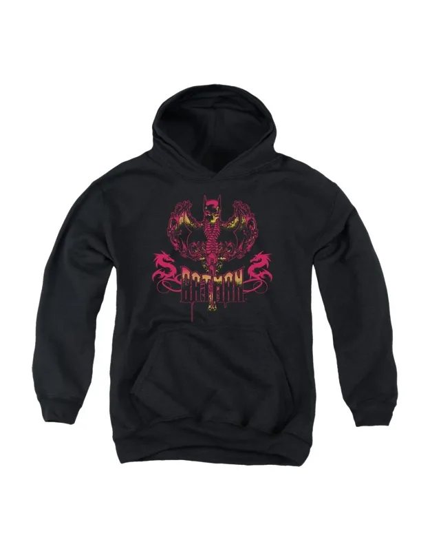 Batman Heart Of Fire Pullover Hoodie