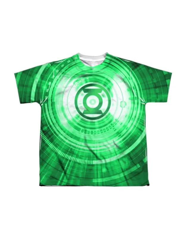 Justice League Of America Radial Short Sleeve Poly Crew Tee - Stylish For Everyday Wear