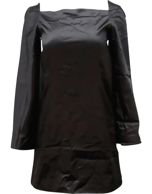 Square Neck A-line Mini Dress