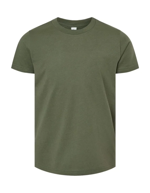 Youth Jersey Tee 100% Airlume Combed Cotton, Retail Fit