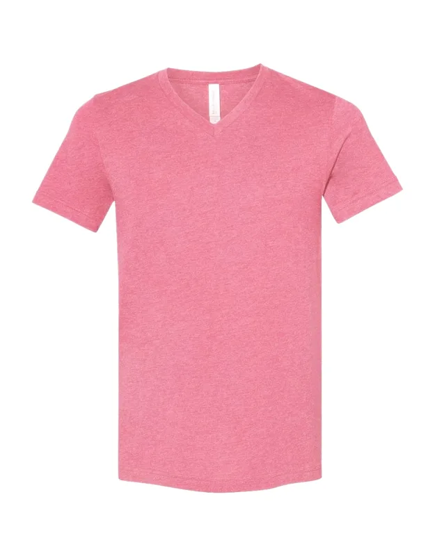 Heather V-neck Tee
