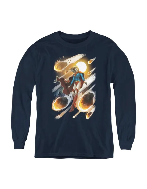 Justice League Of America Supergirl Long Sleeve Tee