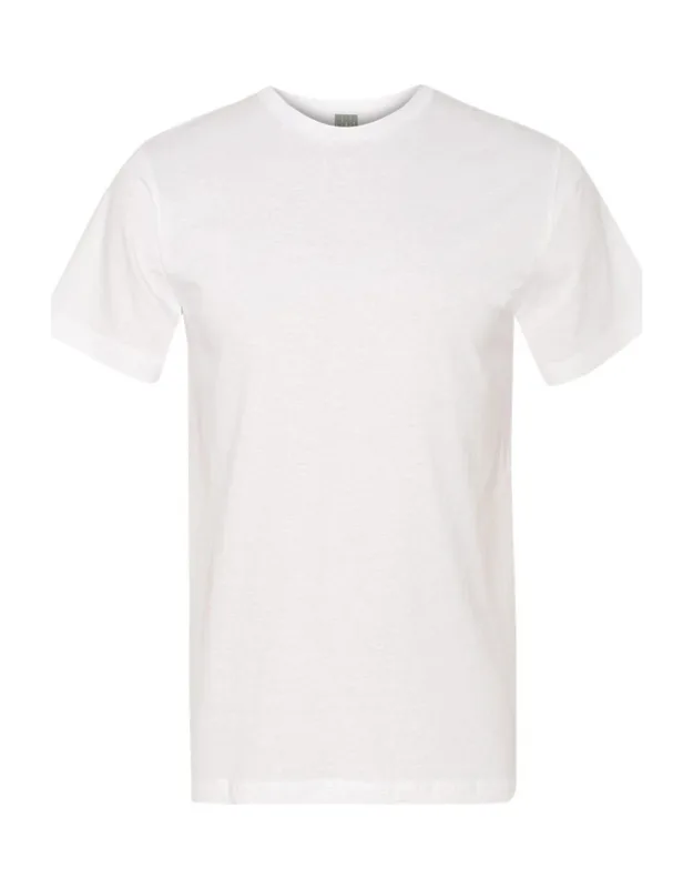 Fine Jersey Tee, 100% Combed Ringspun Cotton, Easytear Label