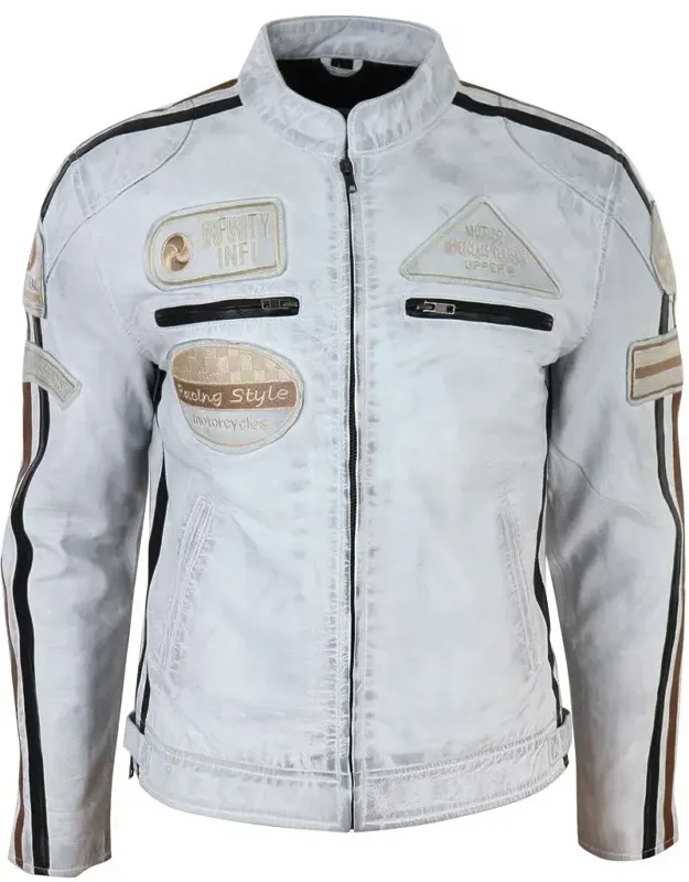Zipped Biker Jacket