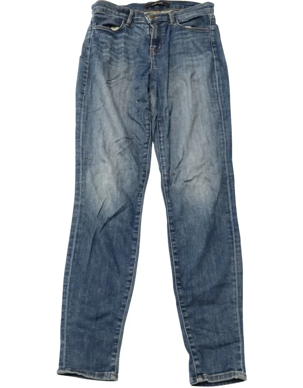 High Waisted Faded Wash Jeans