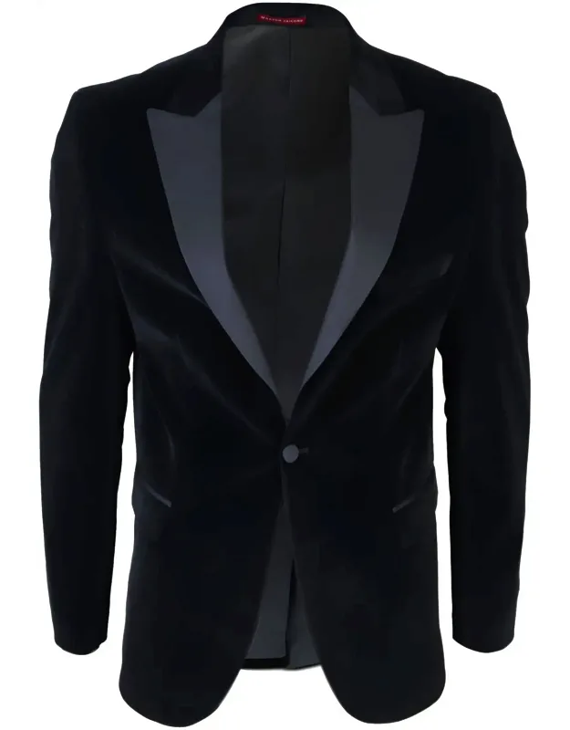 Velvet Tuxedo Blazer