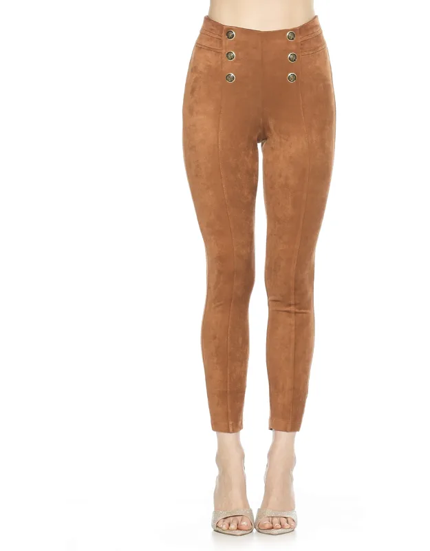Freyja Suede Leggings