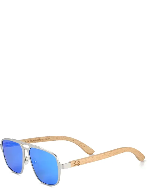 Avila Polarized Sunglasses With Uv Protection And Adjustable Nosepads