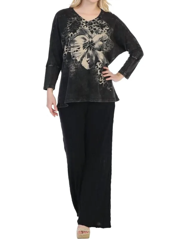 Cotton Dolman Sleeve Top