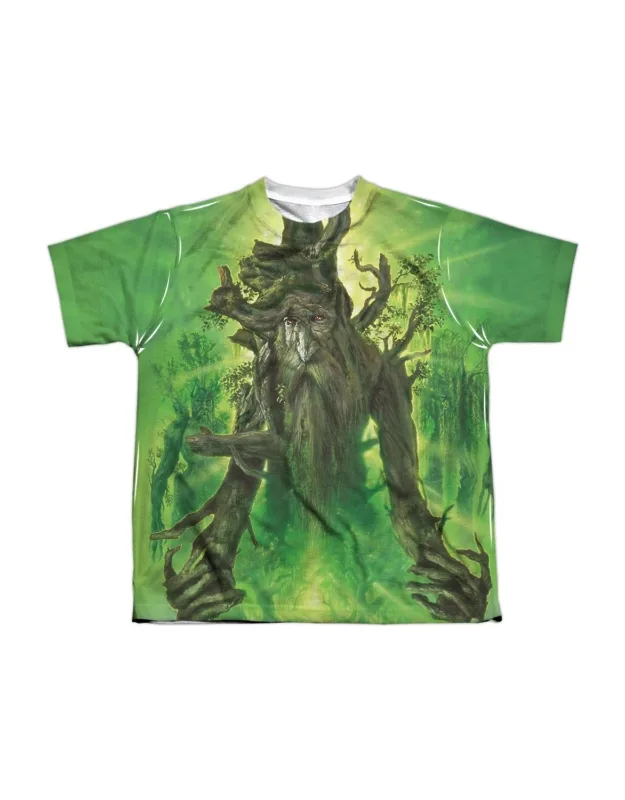 Lord Of The Rings Treebeard Short Sleeve Poly Crew Tee - Stylish For Everyday Wear