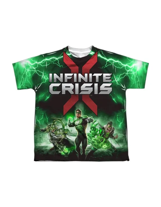 Infinite Crisis Ic Green Lantern Short Sleeve Poly Crew Tee - Stylish For Everyday Wear