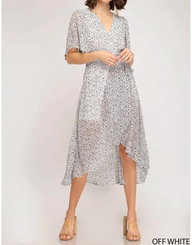 Midi Wrap Dress