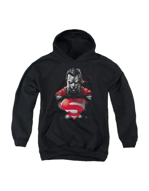 Superman Heat Vision Charged Pullover Hoodie