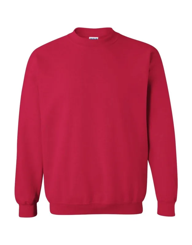 Gildan Heavy Blend Crewneck Sweatshirt With Softer Feel And No Pilling