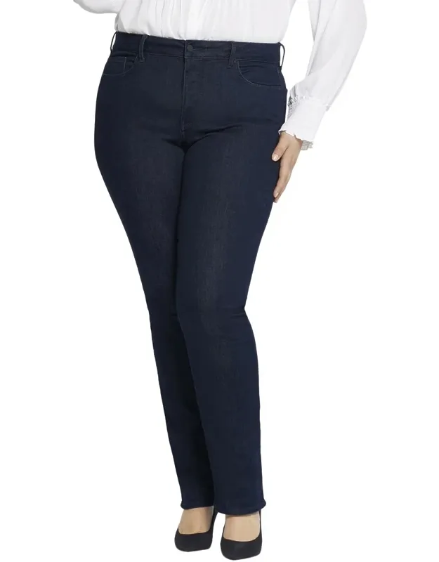 Marilyn Rinse Straight Jeans