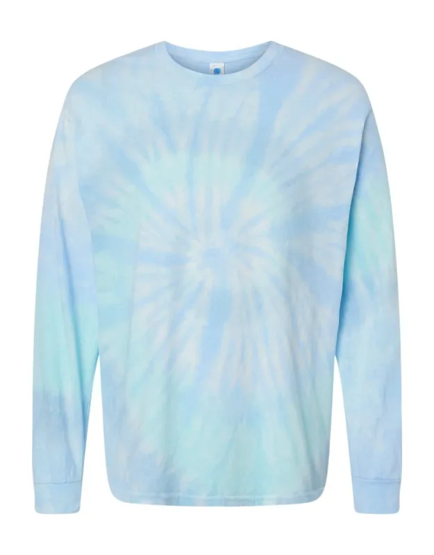 Tie-dyed Long Sleeve T-shirt - Heavyweight Cotton, Classic Fit