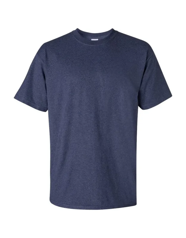 Gildan Ultra Cotton Short Sleeve T-shirt - Seamless Double-needle Collar, Tubular Construction