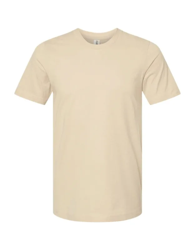 Premium Cotton T-shirt - 100% Combed Ringspun Cotton, Pre-washed To Minimize Shrinkage