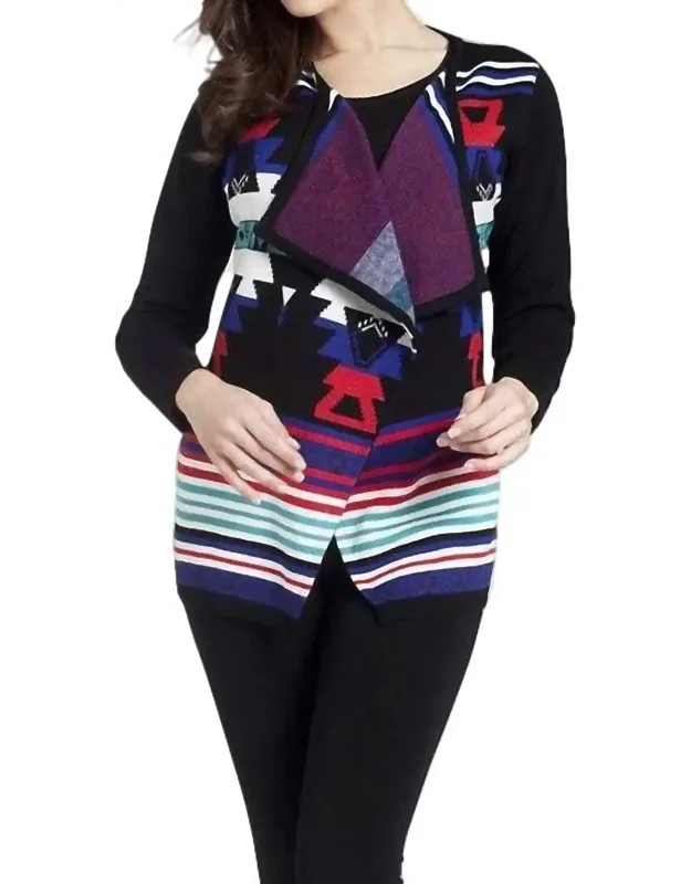 Southwest Draped Cardigan