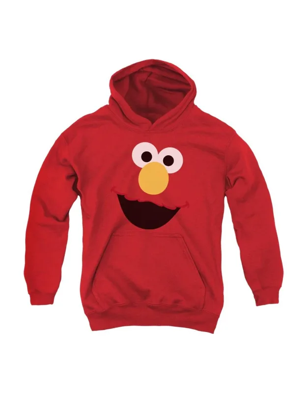 Elmo Face Pullover Hoodie