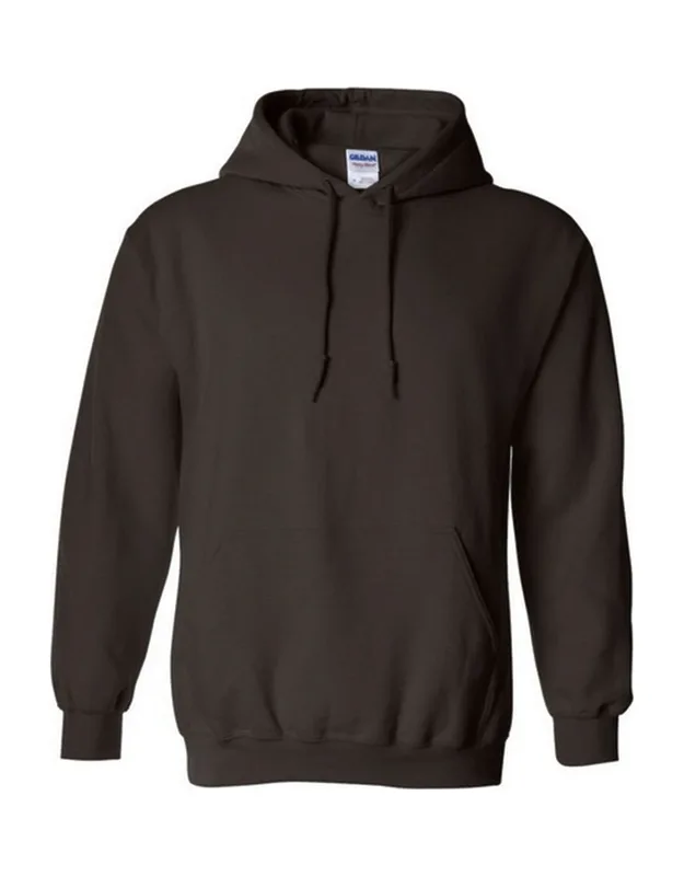 Gildan Heavy Blend Hooded Sweatshirt With Air Jet Spun Yarn And Pouch Pocket