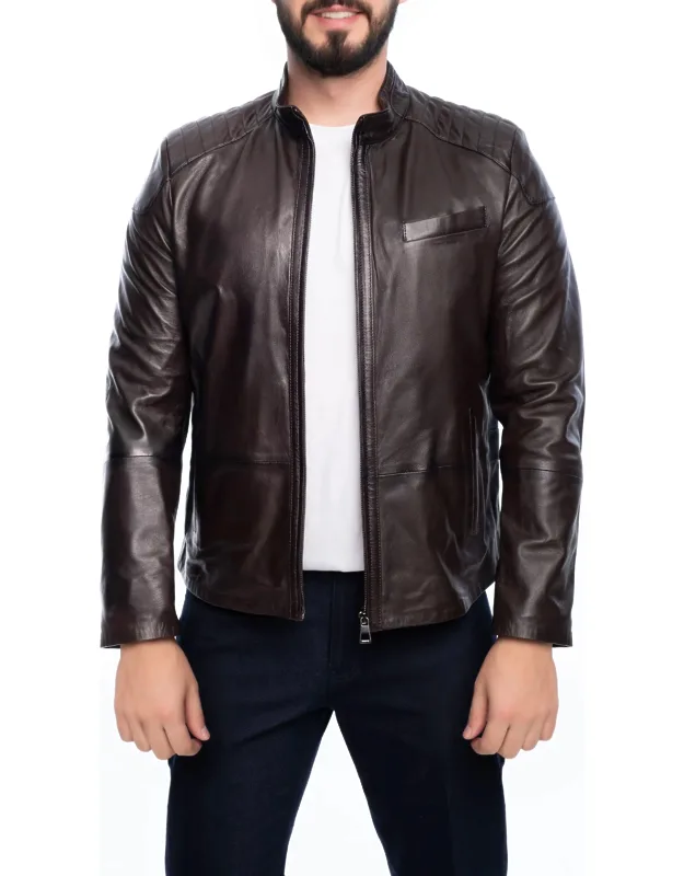 Lanier Jacket - Classic, Premium Leather