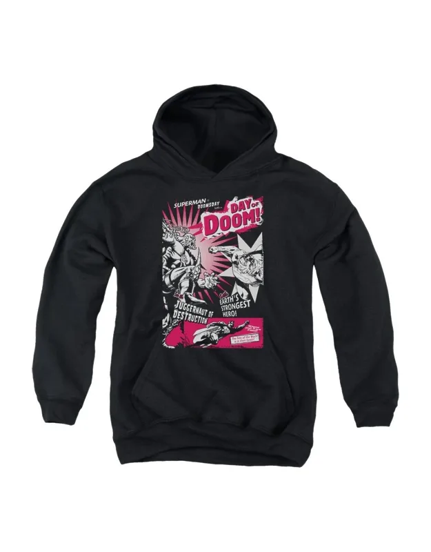 Superman Day Of Doom Hoodie - Stylish For Everyday Wear