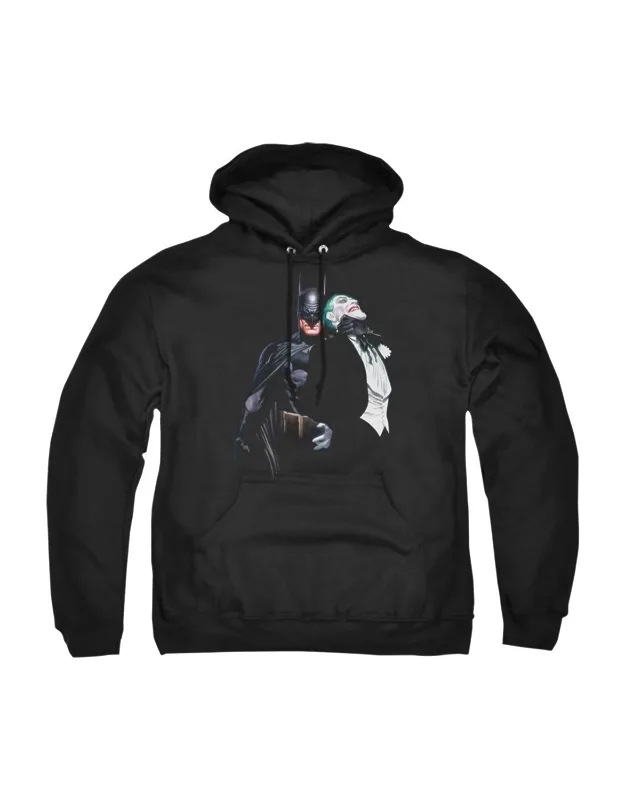 Batman Joker Choke Adult Pull Over Hoodie Stylish, Easy