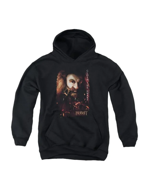 Hobbit Gloin Poster Pullover Hoodie