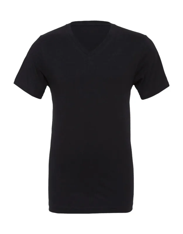 Jersey Short Sleeve V-neck T-shirt