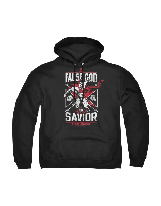 Batman V Superman False God Or Savior Hoodie