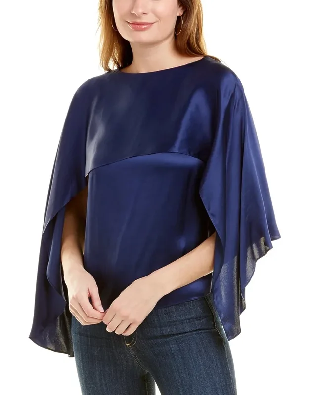 Charmeuse Silk-blend Top