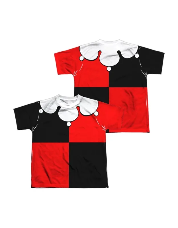Batman Quinn Costume Short Sleeve Poly Crew Tee