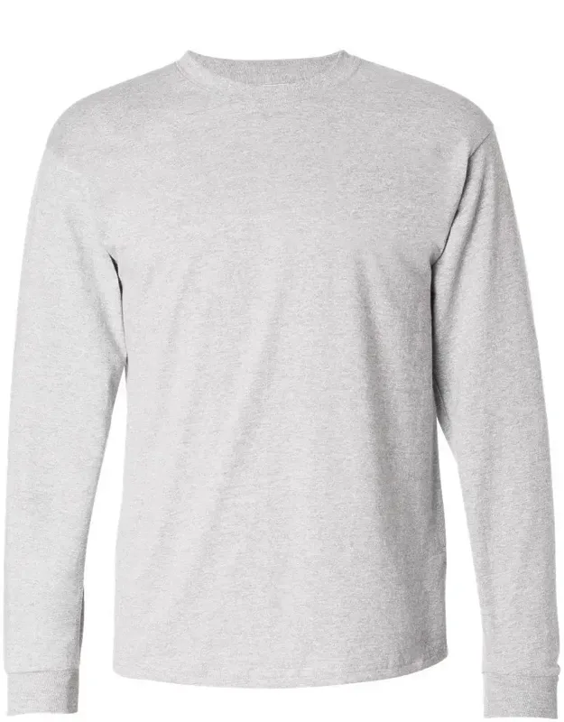 Hanes Authentic Long Sleeve T-shirt With Classic Fit And Ribbed Cuffs