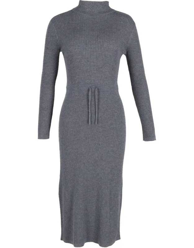 Alma Roll-neck Knitted Dress