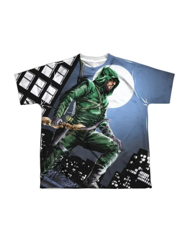 Arrow Night Watch Short Sleeve Poly Crew Tee - Stylish For Everyday Wear, 100% Authentic
