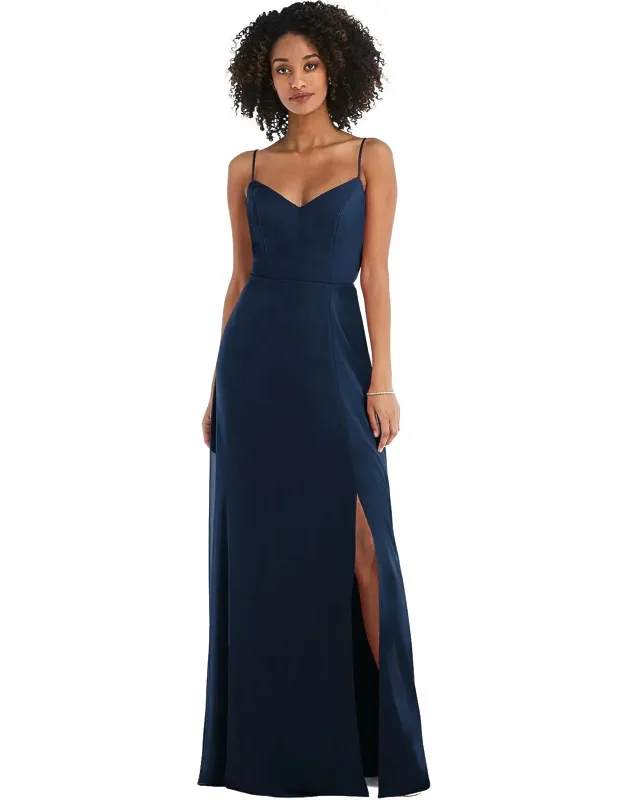 Cutout Maxi Dress With Front Slit