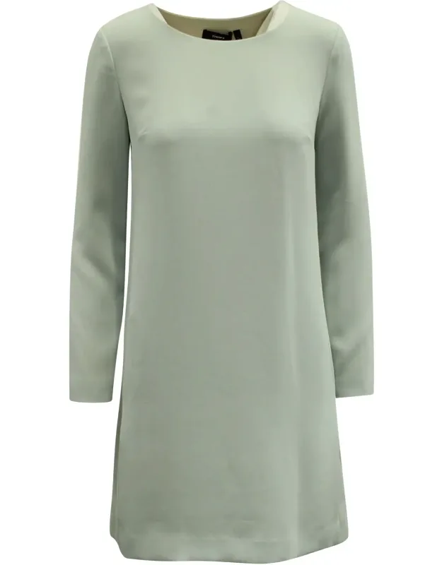 Long Sleeve Shift Dress