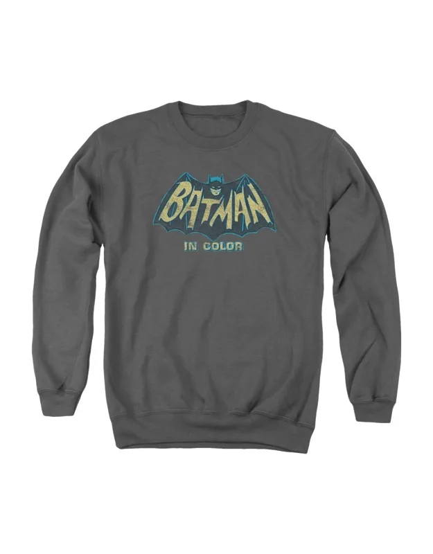 Batman Classic Tv In Color Crewneck Sweatshirt