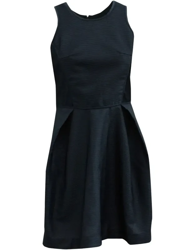 Sheath Dress With Inverted Pleats