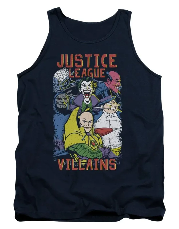 Justice League Of America Villains Tank Top