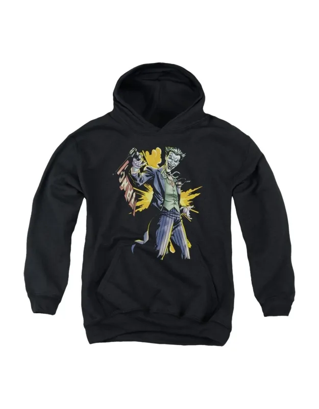 _batman Joker Bang Youth Pull Over Hoodie / Hooded Sweatshirt_