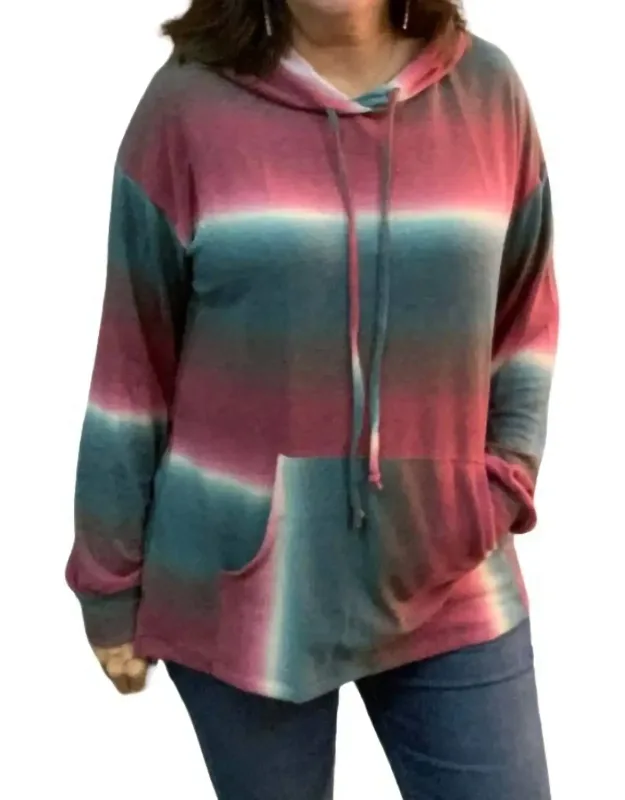 Hooded Pullover Top