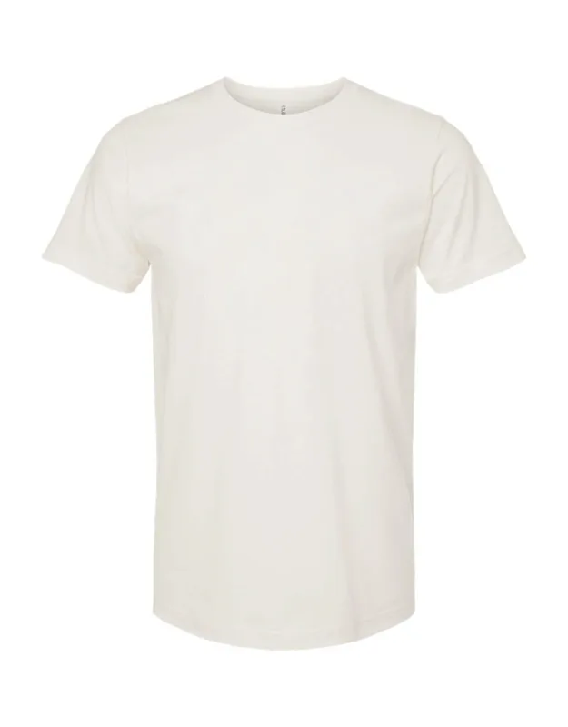 Fine Jersey T-shirt - 4.5 Oz., Pre-shrunk 100% Ringspun Cotton, Double-needle Stitching